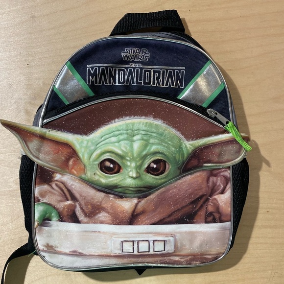 Star Wars Mandalorian Backpack with Grogu Design (LD) - Picture 4 of 13
